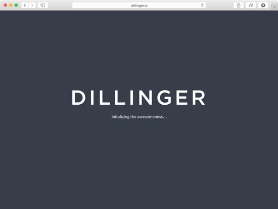 Dillinger Splashscreen
